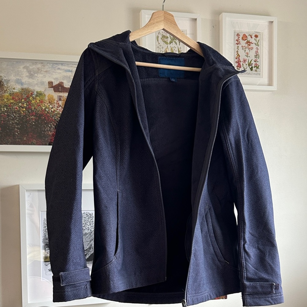 Falls Creek Dark Gray Indigo Jacket Windbreaker
